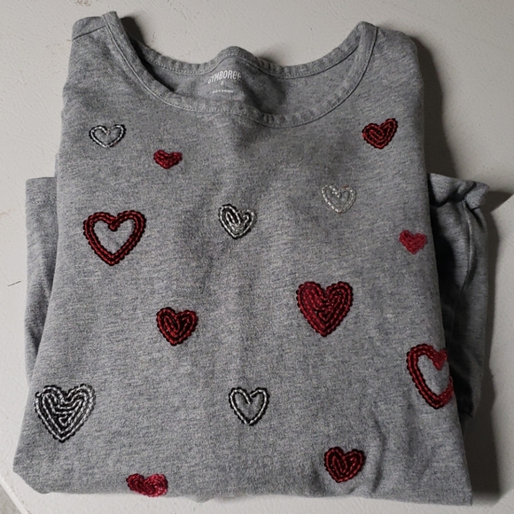Gymboree 5t Pant Gray Heart